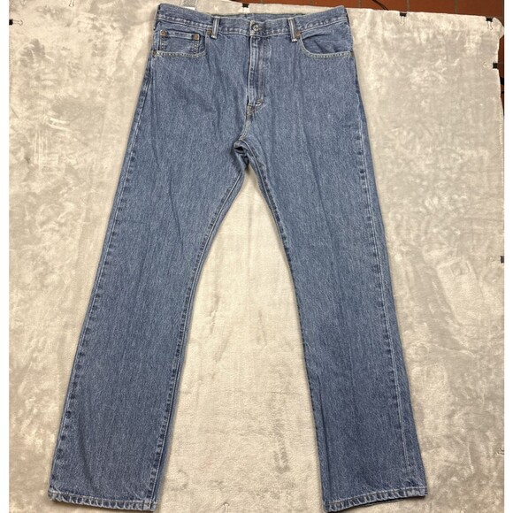 Levi’s 517 Men’s 38x34 Jeans Bootcut Denim Medium Wash Made in Mexico - Picture 1 of 9